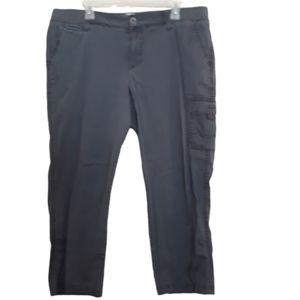 Sonoma sz 16 gray capri mid rise pants